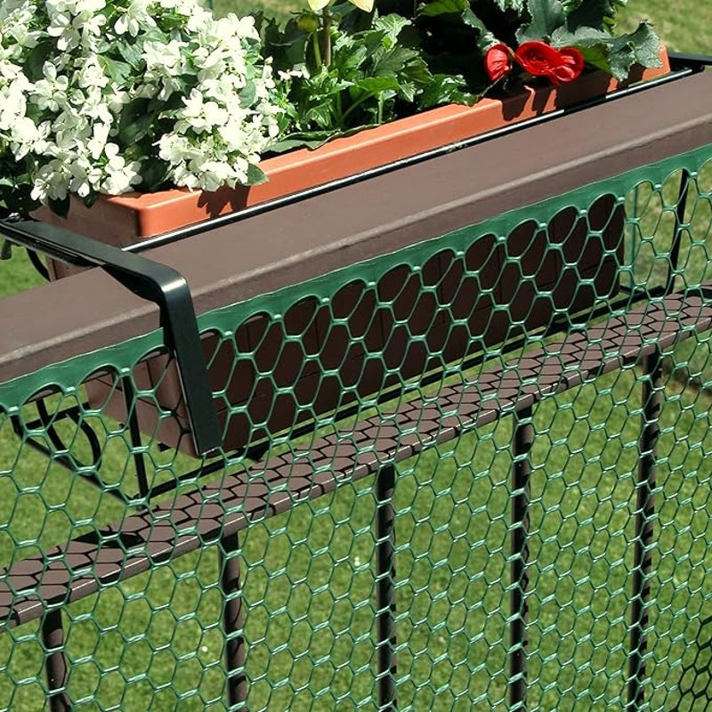 Tenax Exagon Filet à mailles hexagonales vert pour protection de balcon et terrasse 1 x 5 m