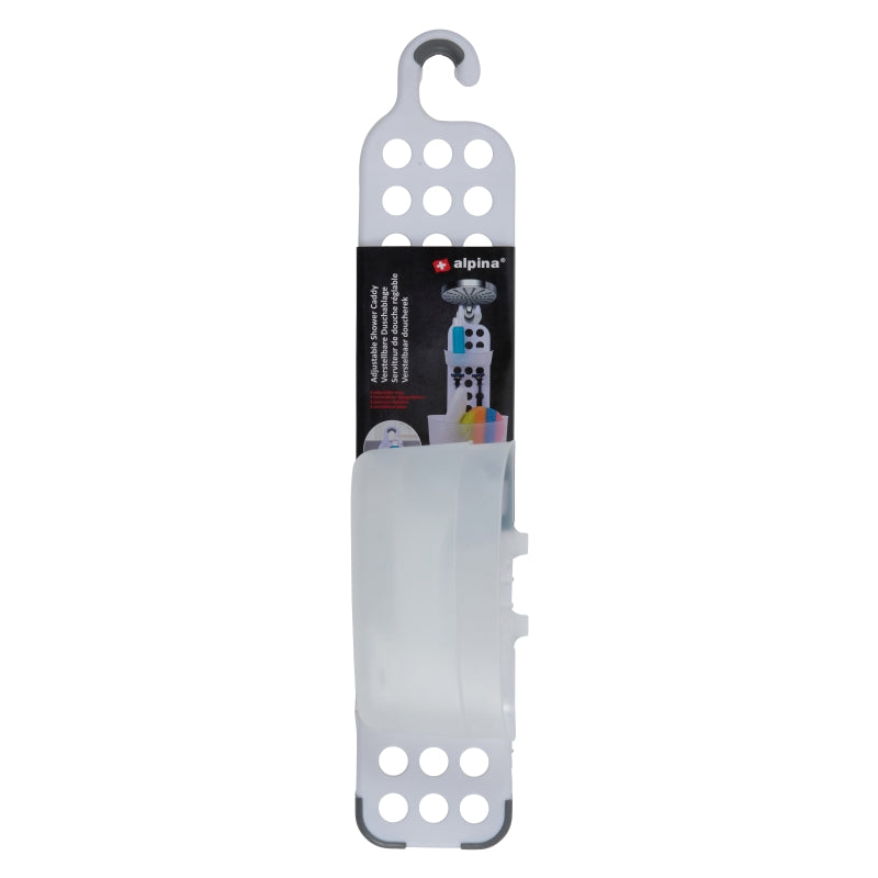 Alpina Serviteur de douche réglable - 71 x 25 cm