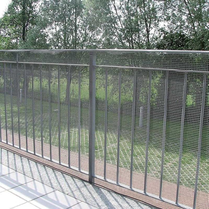 Tenax Quadra 10 Grillage en plastique Argent 1 x 30 m pour protection de portail et clôture