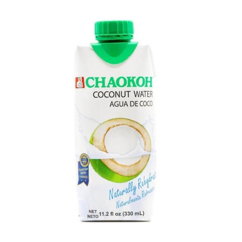 CHAOKOH Eau de coco 100 % pure 330 ml
