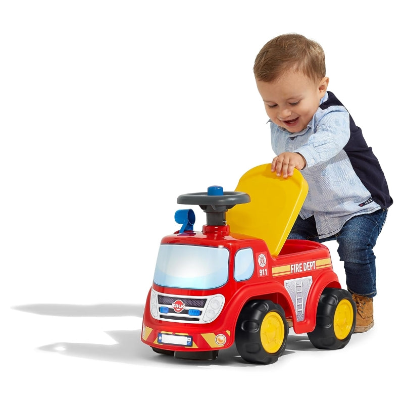Falk Porteur camion de pompier 1/3