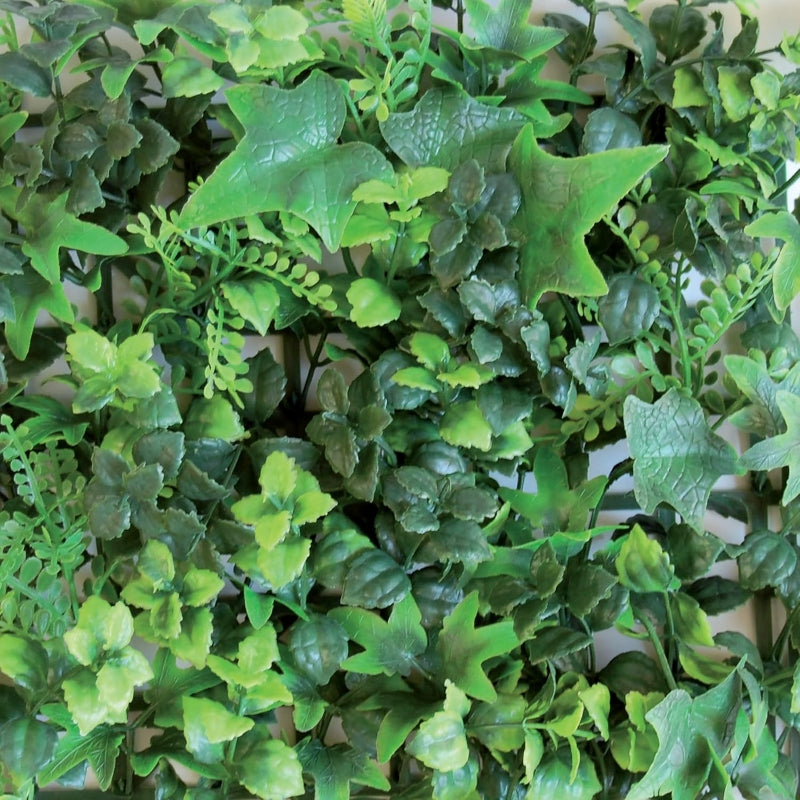 TENAX Divy 3D Panneau modulaire vert à feuilles artificielles Saltus - 0,5 x 1 m