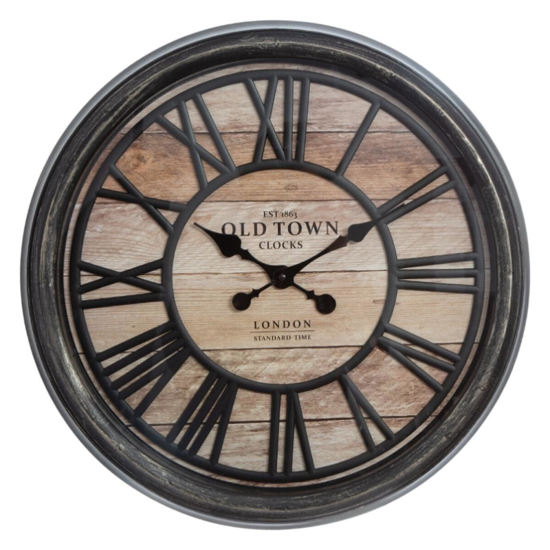 Atmosphera Horloge Agathe en plastique - Diamètre de 50 cm
