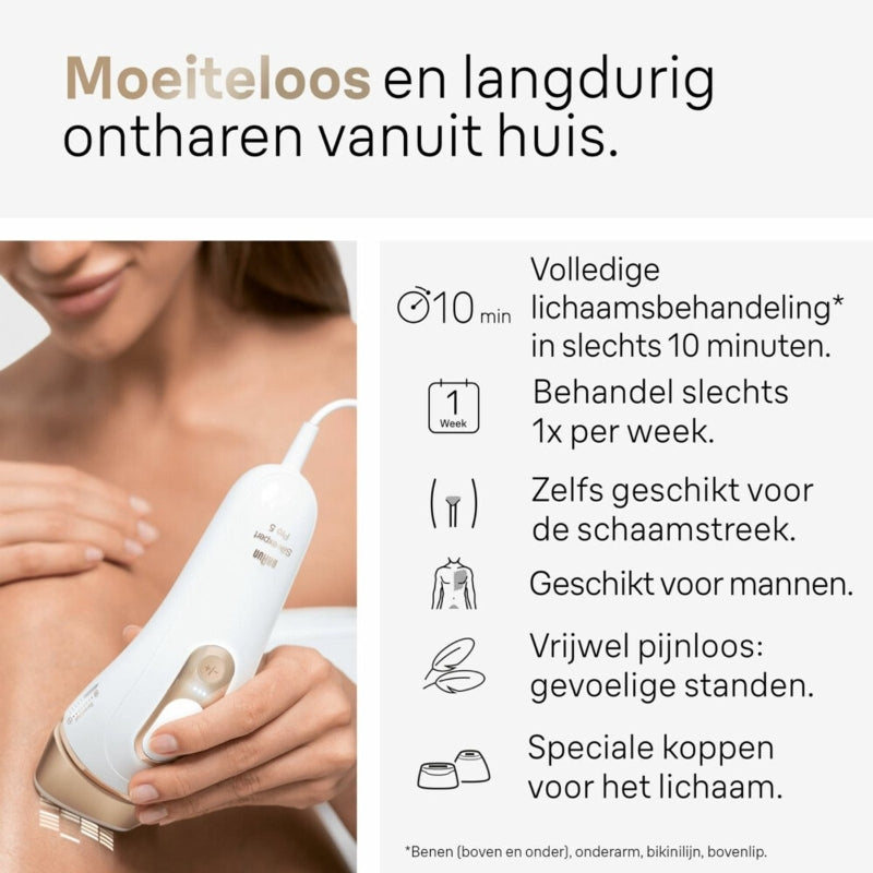 Braun Silk-expert Pro 5 IPL PL5052 ?pilateur à Lumière Pulsée pour ?pilation à Domicile avec ?tui - 1 Pièce