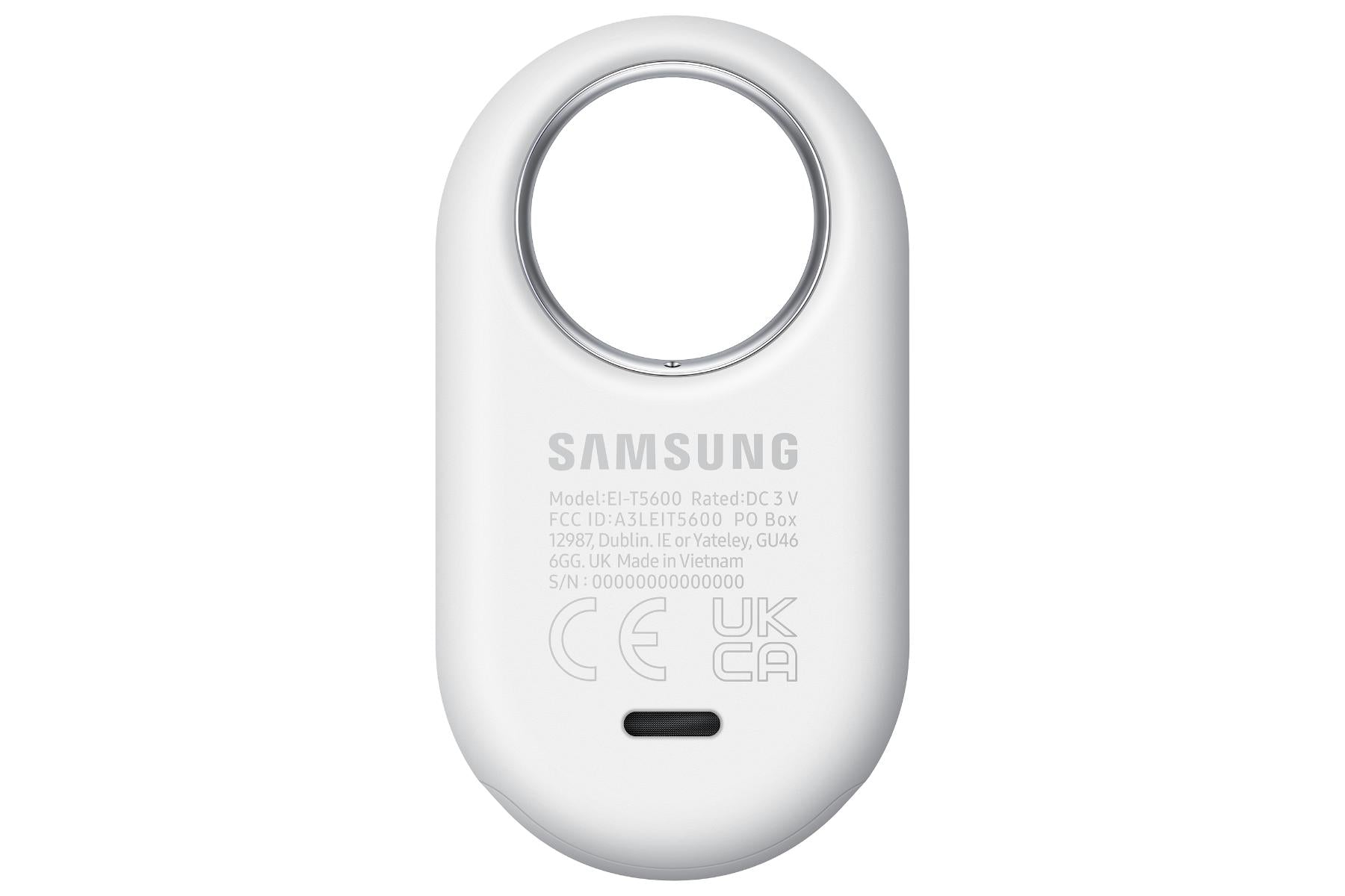 Samsung Galaxy SmartTag2 Localisateur Bluetooth, Compatible Android - Blanc