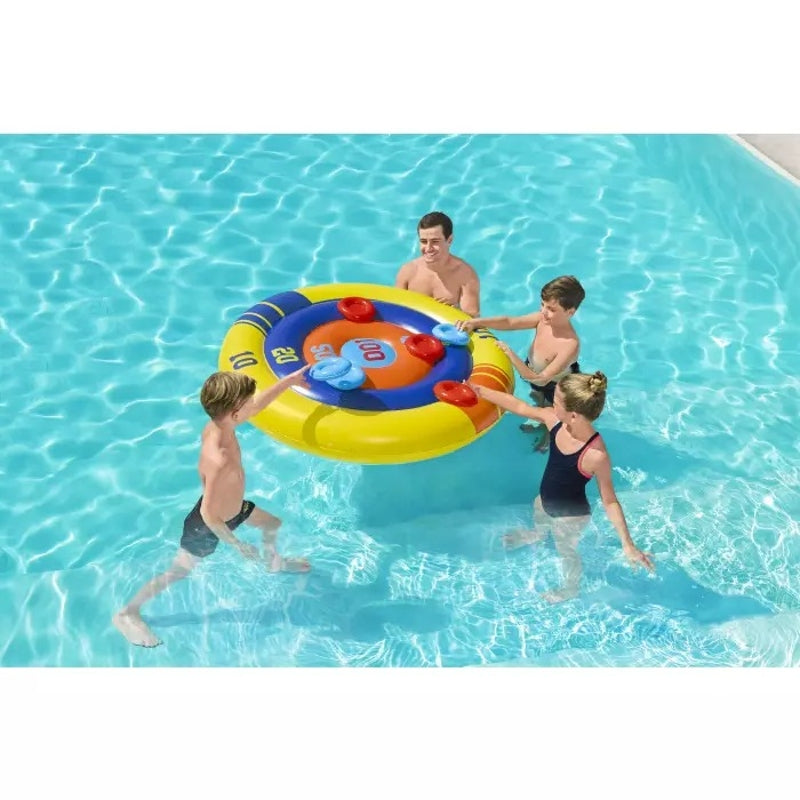 Bestway Jeu de lancer de disque Champion, Diamètre 140 cm