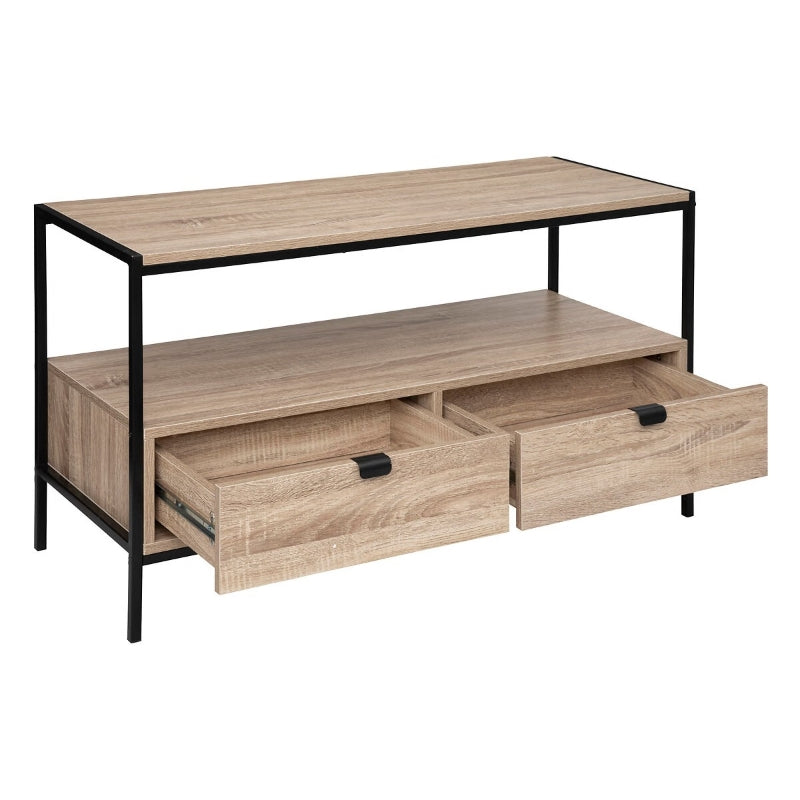 5five Meuble TV effet chêne Aliaj Beige naturel