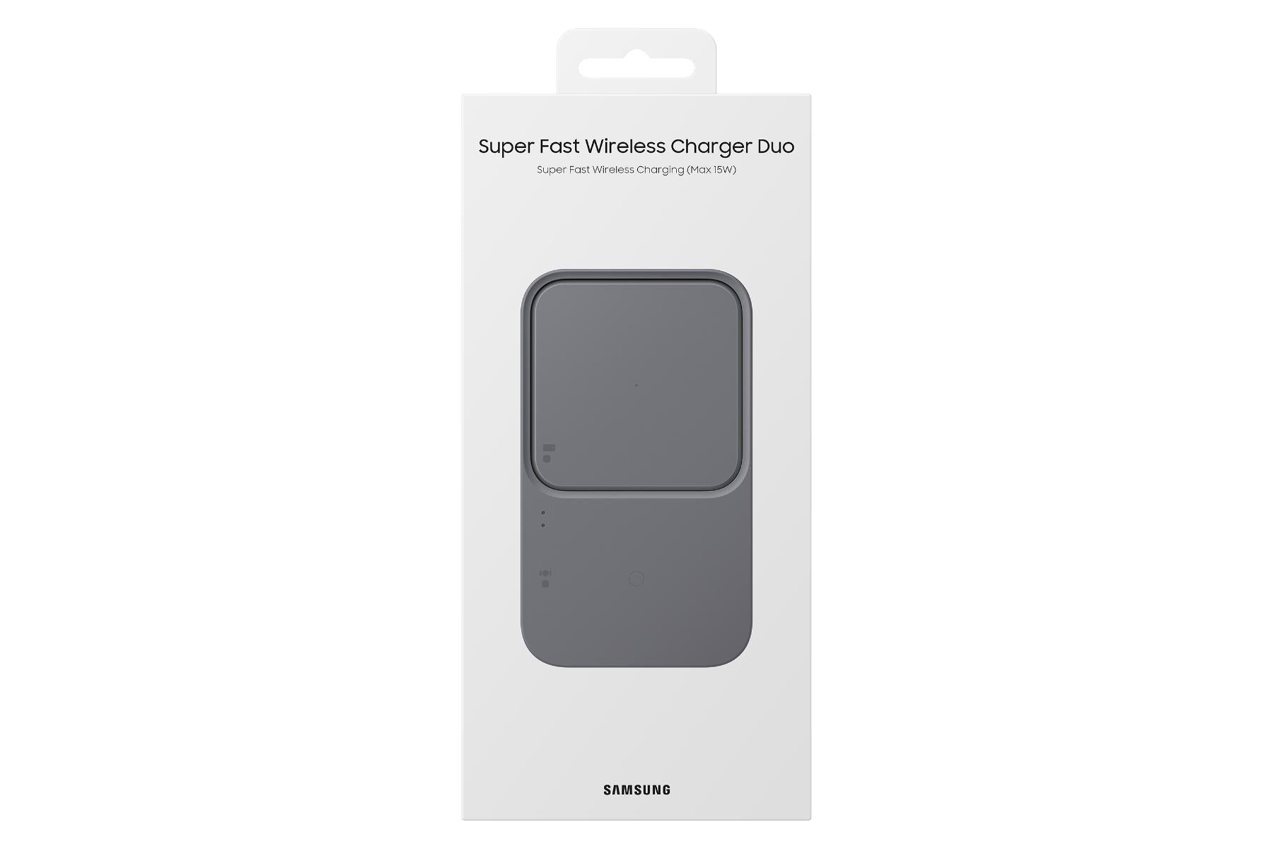 Samsung Socle officiel de charge rapide sans fil Duo 15 W - Noir