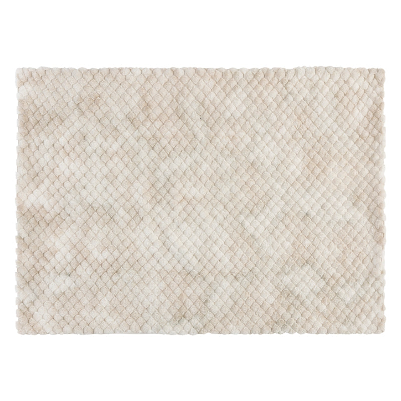 Atmosphera Plaid jacquard effet fourrure Adriel - 120 x 160 cm