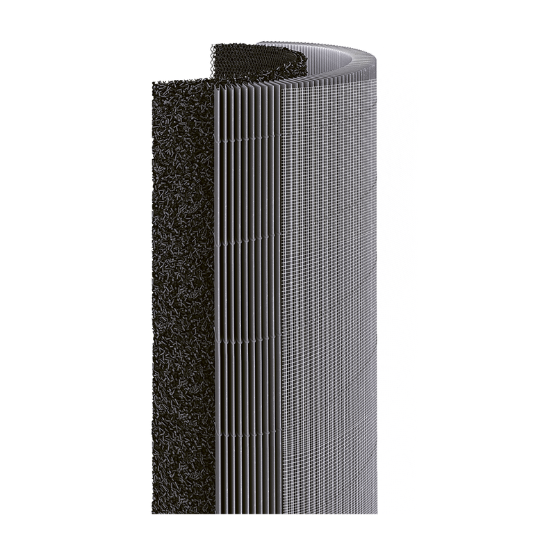 Xiaomi Filtre de rechange 3-en-1 HEPA à charbon actif Blanc pour purificateur d’air connecté 4 Compact