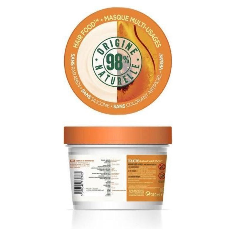 Garnier Masque Capillaire Fructis Hair Food Papaye Réparateur - 390ml