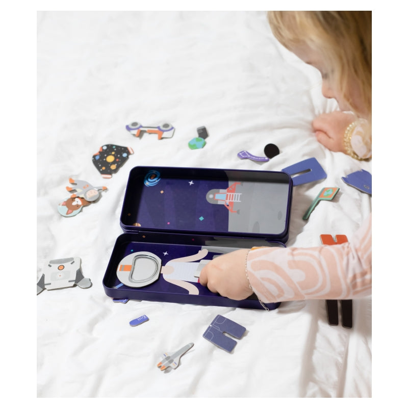 mierEdu Boîte magnétique de voyage Explorateur spatial