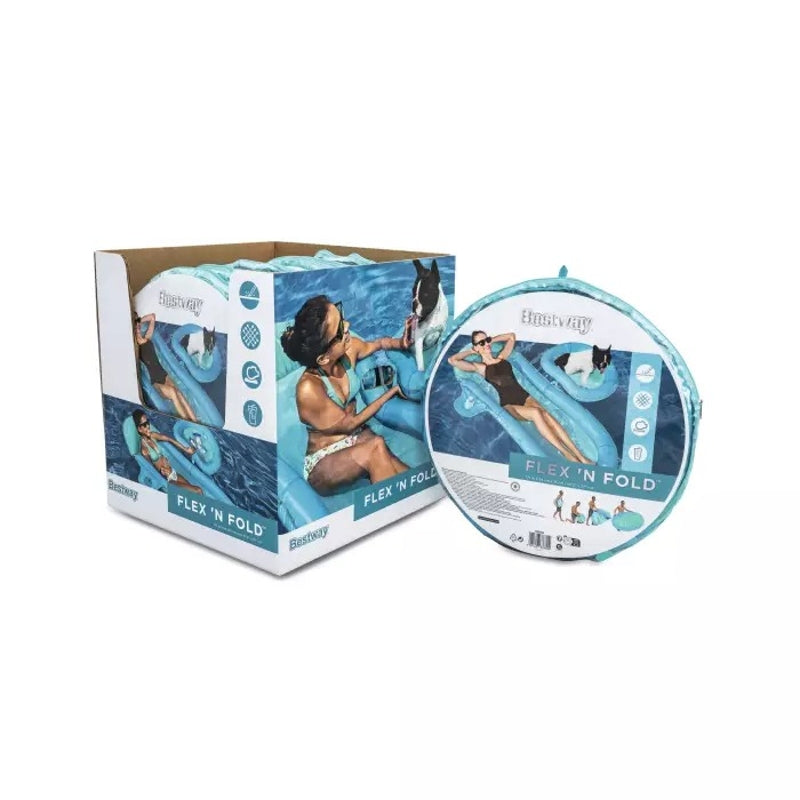 Bestway Flex 'n Fold Matelas de piscine Deluxe - 170 x 107 cm