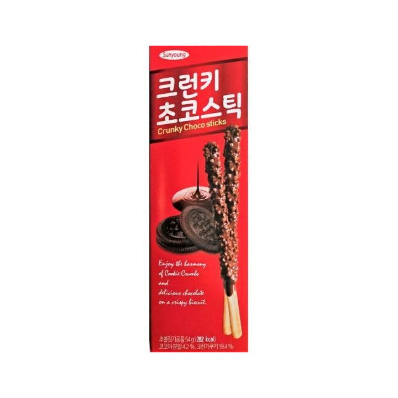 Sunyoung Grands bâtonnets de chocolat croquants 54 g