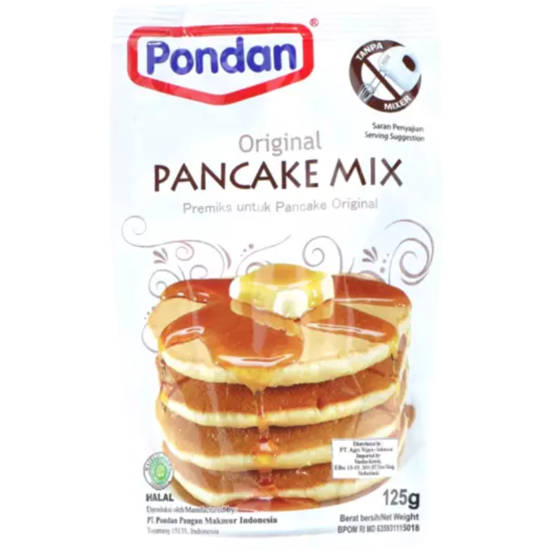 Pondan Préparation pour Pancakes 125 g
