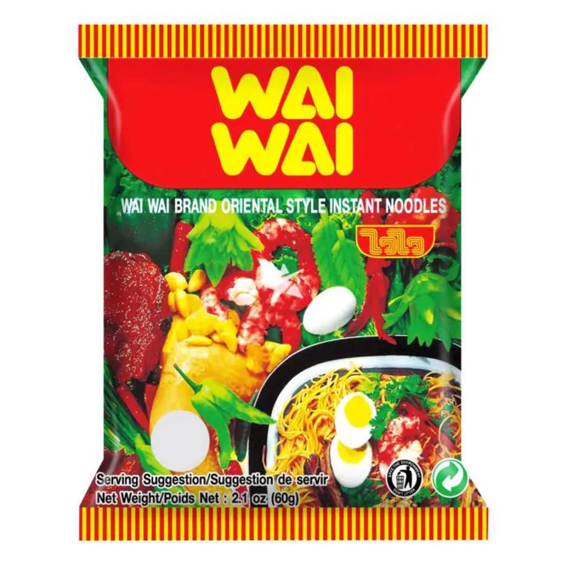 Wai Wai nouilles instantanées style oriental 60 g