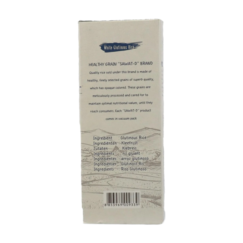 SAWAT-D Riz gluant blanc - 1 kg