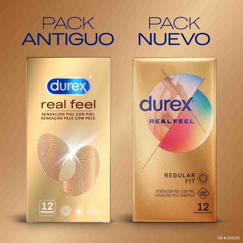 DUREX Real Feel - 12 préservatifs