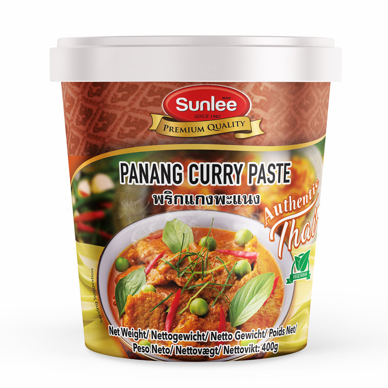 Sunlee Pâte de curry Panang végane - 400 g