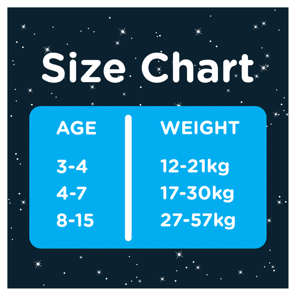 HUGGIES DryNites Culottes Pyjama 4-7 ans (17-30 kg) - Pack de 10