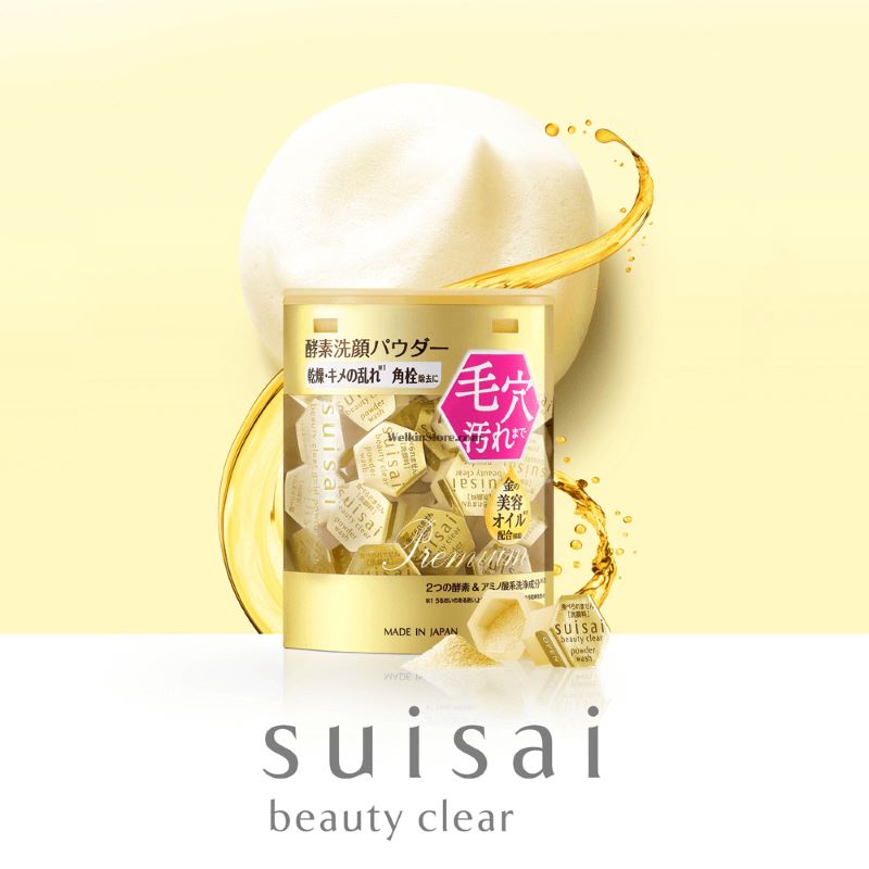 Kanebo Suisai Beauty Clear Gold Poudre nettoyante 0,4 g x 32 pièces