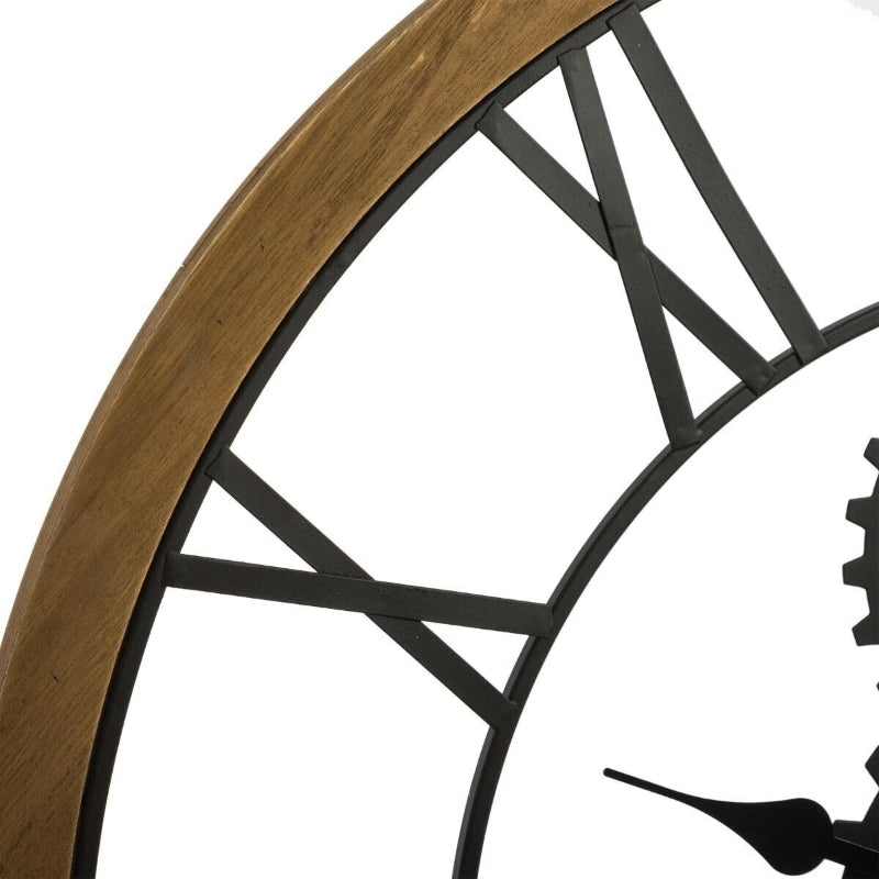 Atmosphera Horloge Maelo en métal avec mécanisme - diamètre 70 cm