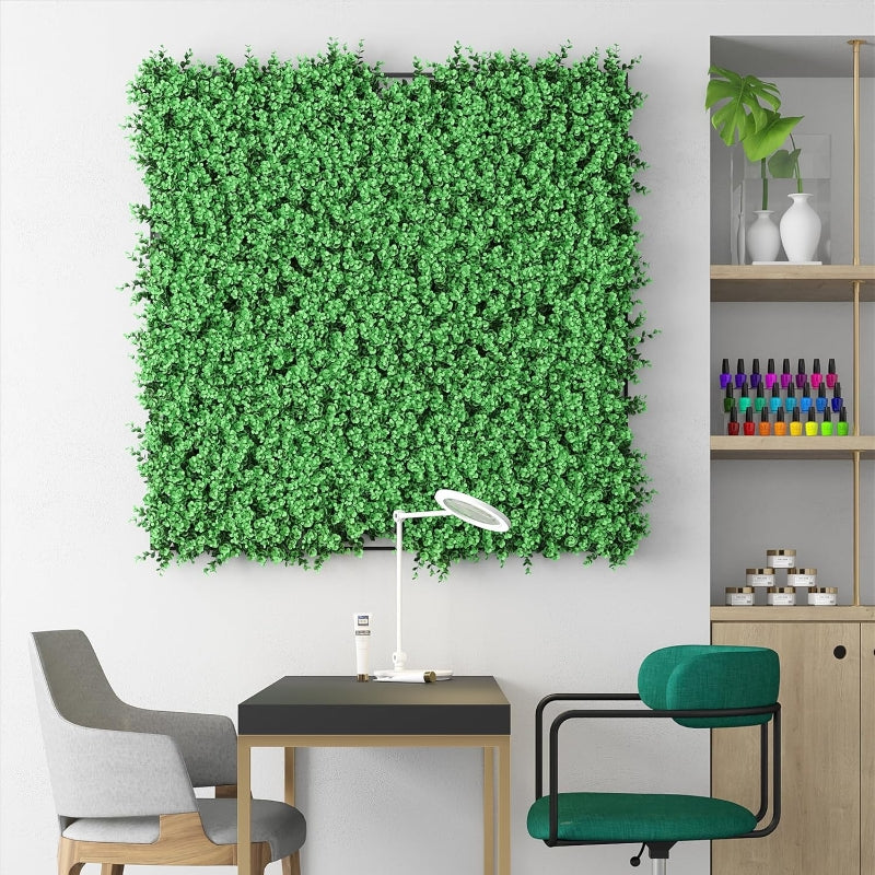 TENAX Divy 3D Buxus Intense Panneau vert feuilles artificielles - 0,5 x 1 m