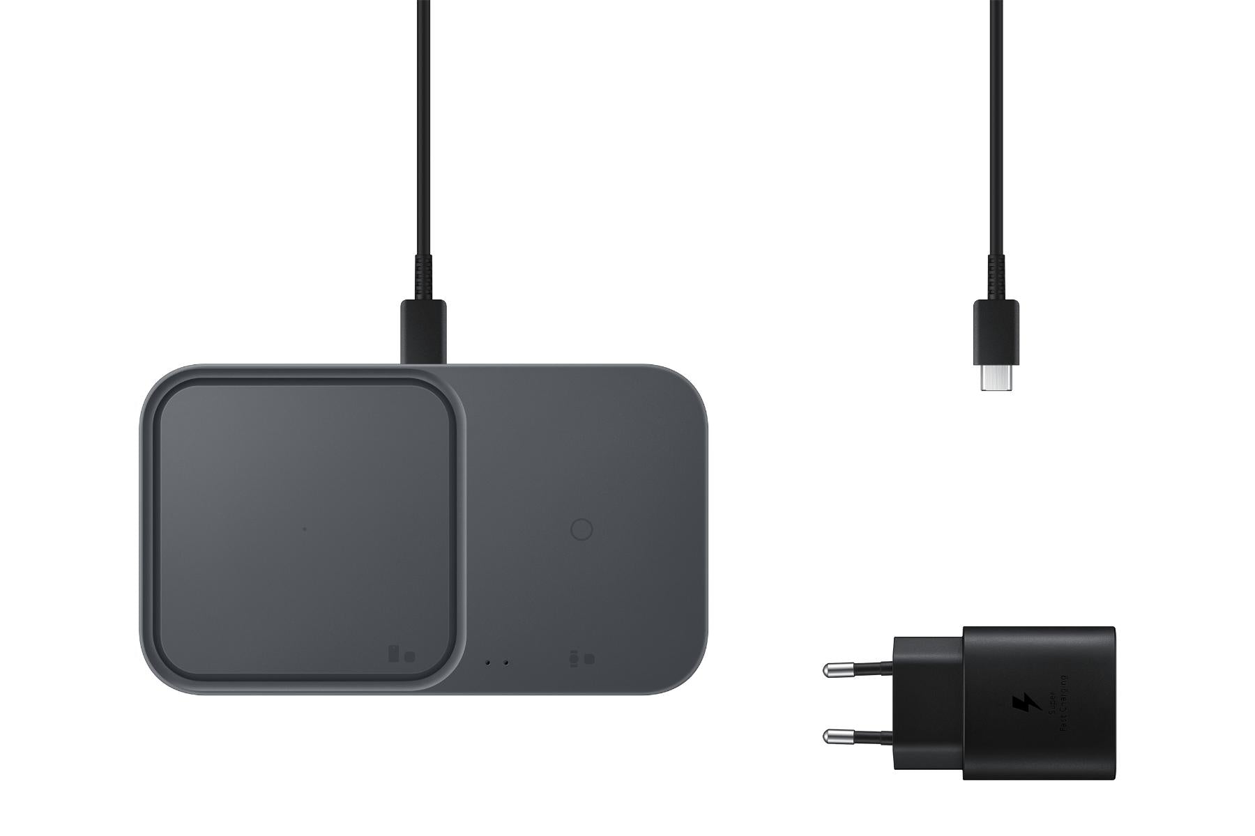 Samsung Socle officiel de charge rapide sans fil Duo 15 W - Noir
