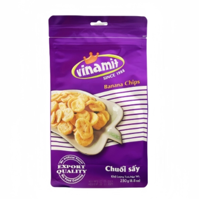 Vinamit Chips de banane - 250 g
