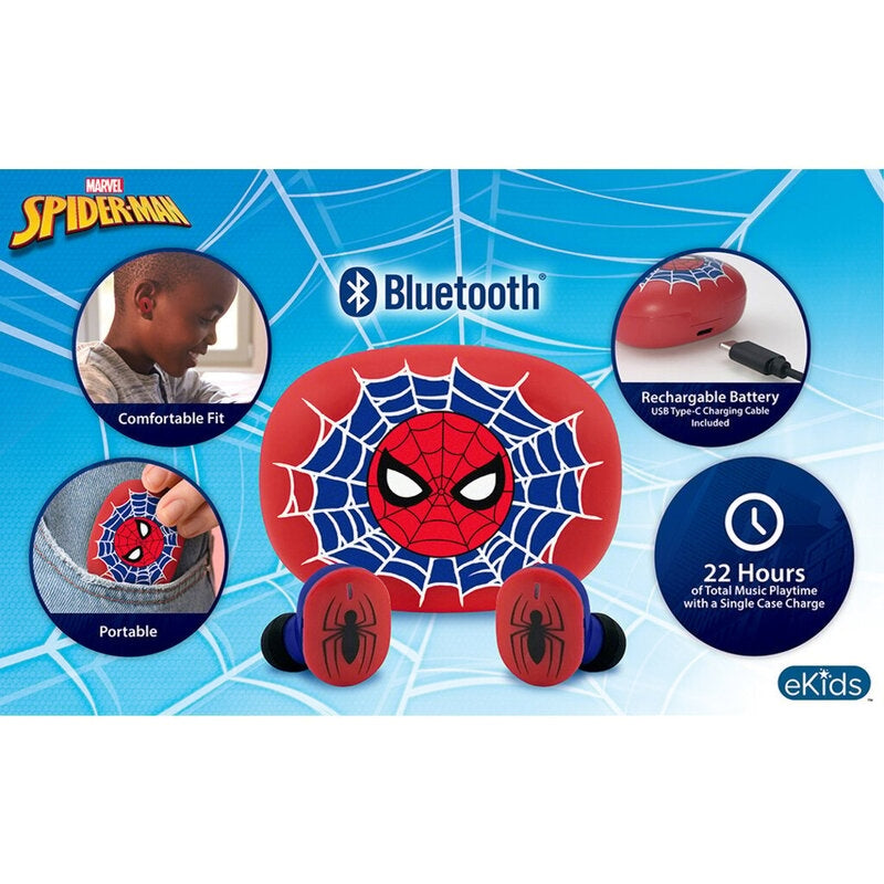 Écouteurs sans fil Spider-Man