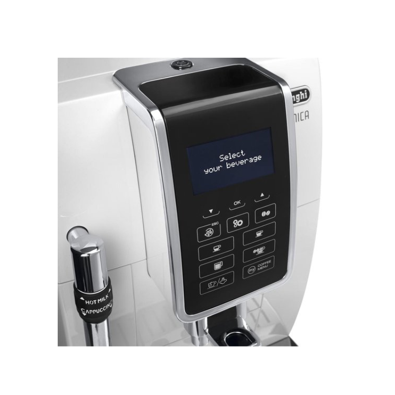 DE‘LONGHI Dinamica ECAM350.35.W Machine à café automatique - Blanc