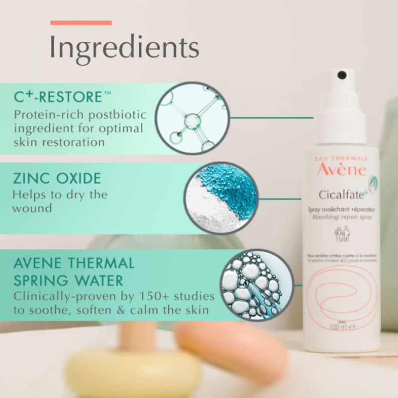 Avène CICALFATE+ Spray asséchant réparateur 100 ml