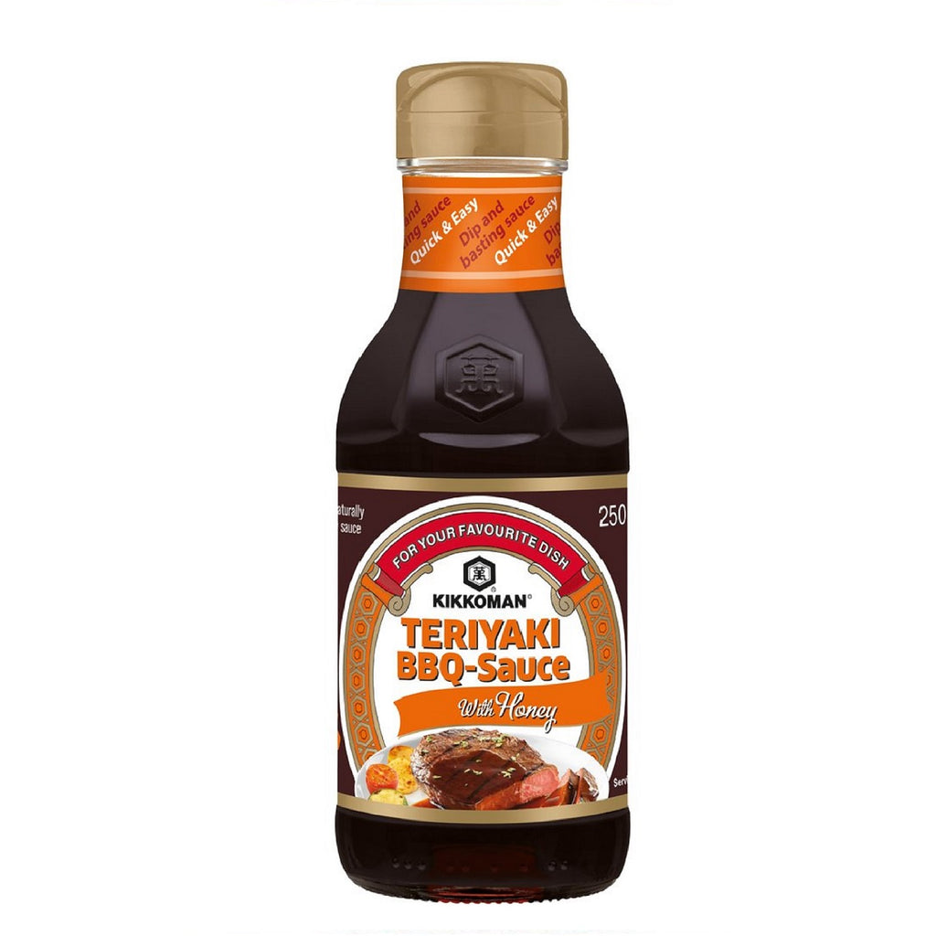 KIKKOMAN Sauce barbecue teriyaki au miel - 250 ml ( Nouvel Emballage)