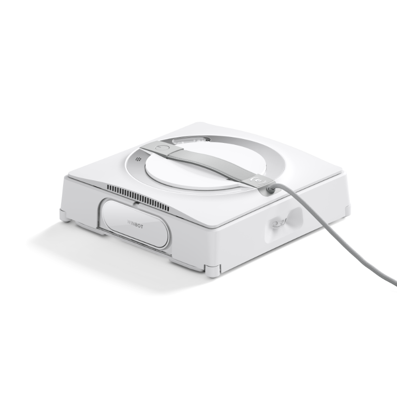 ECOVACS WINBOT W2 - Nettoyeur de vitres intelligent - Technologie de pulvérisation, plus sûr - Base non incluse - Blanc