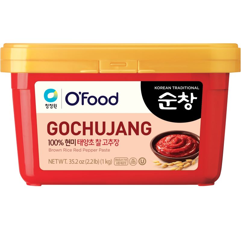 O'Food Pâte de piment rouge épicée gochujang - 1 kg