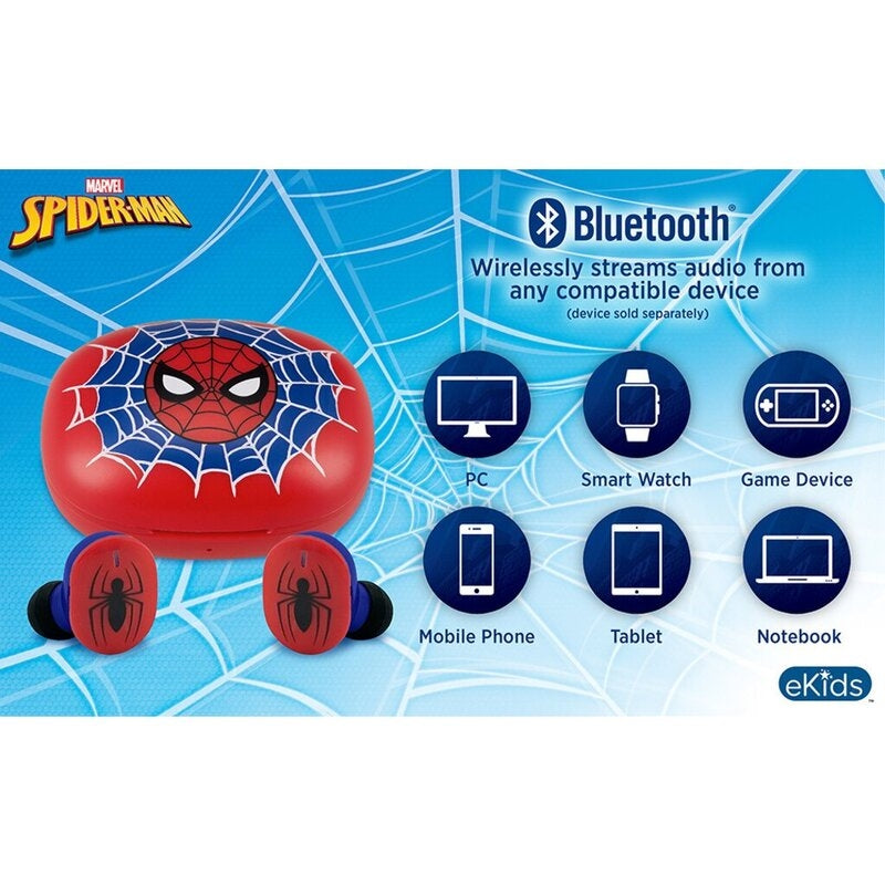Écouteurs sans fil Spider-Man