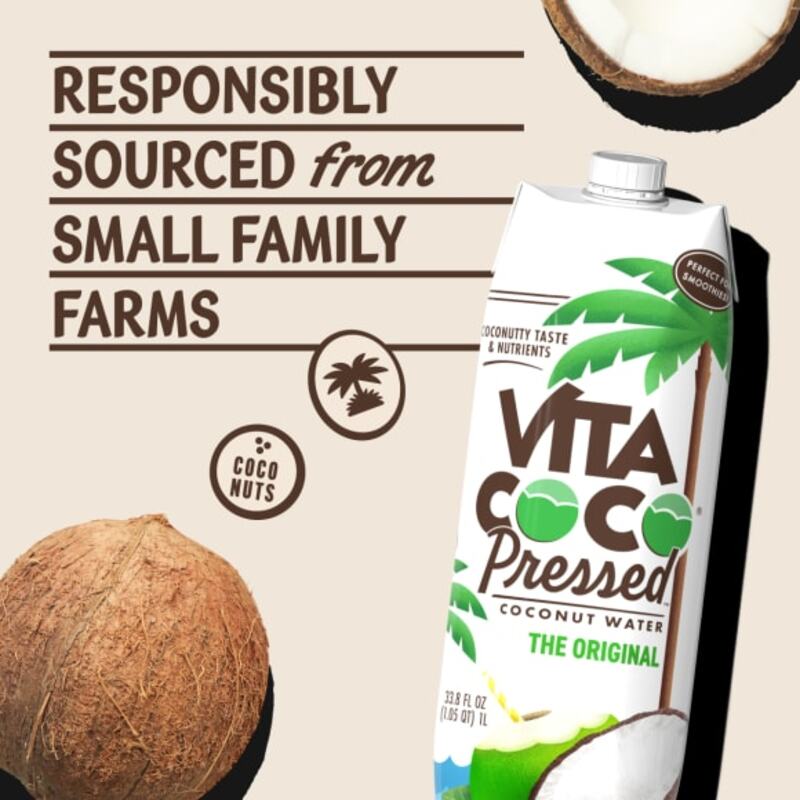 VITA COCO Eau de coco pressée 1L