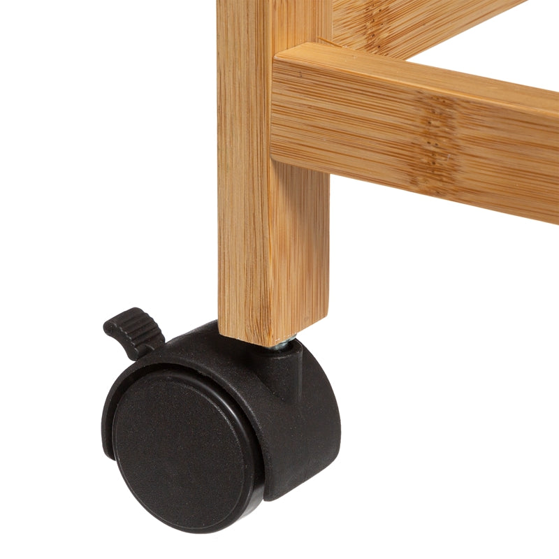 Buffet 5five en Bambou avec Paniers Amovibles 40 x 22 x 83 cm - Noir