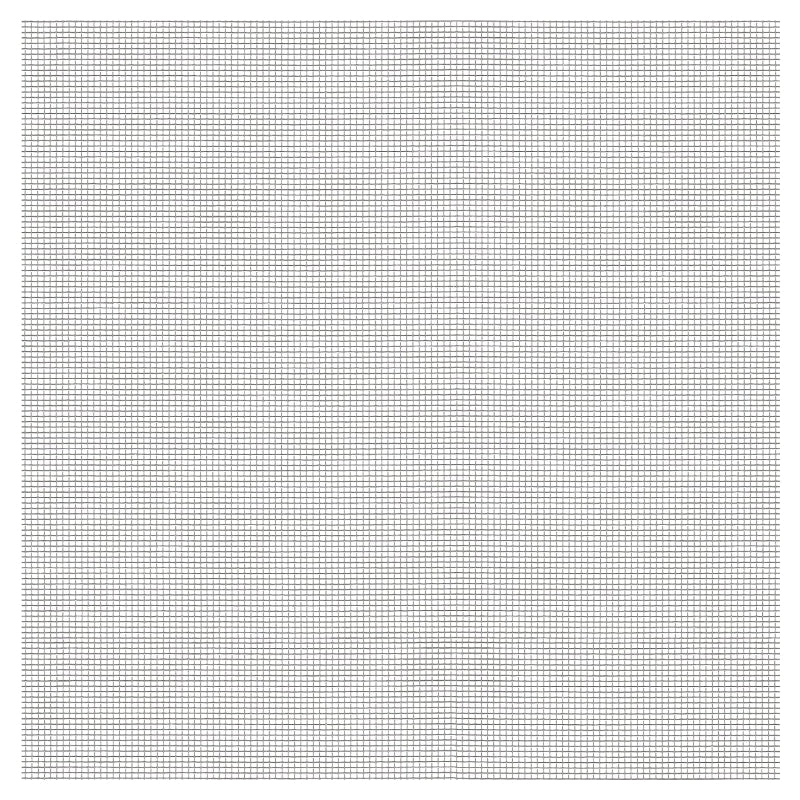 TENAX Tropical Moustiquaire en fibre de verre grise - 1 x 30 m