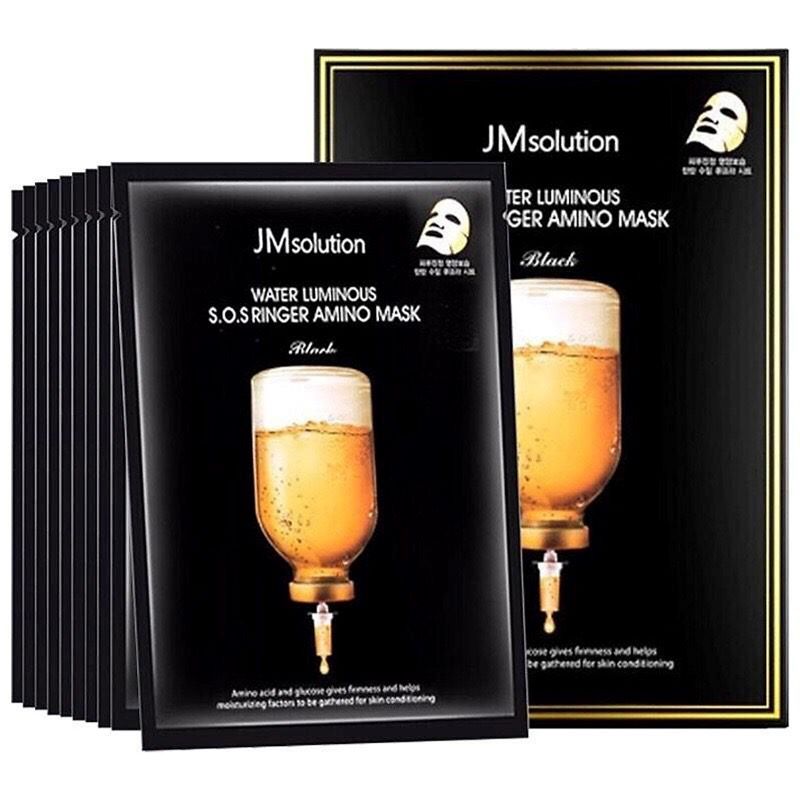 JMsolution Masque hydratant éclat SOS à la solution de Ringer et aux acides aminés 30 ml