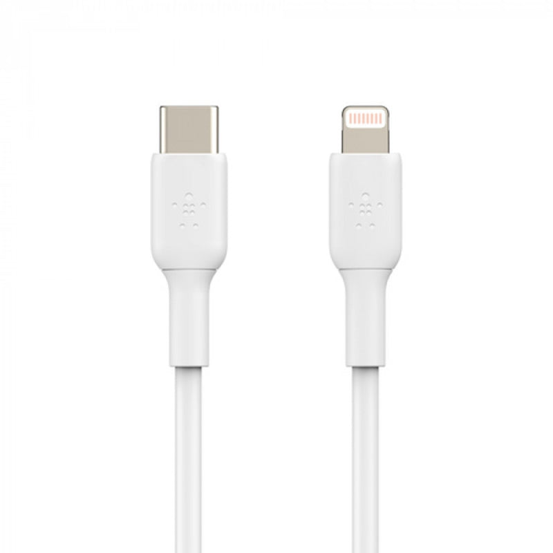 Belkin Boost Charge Câble USB-C vers Lightning pour iPhone 2 m - Blanc