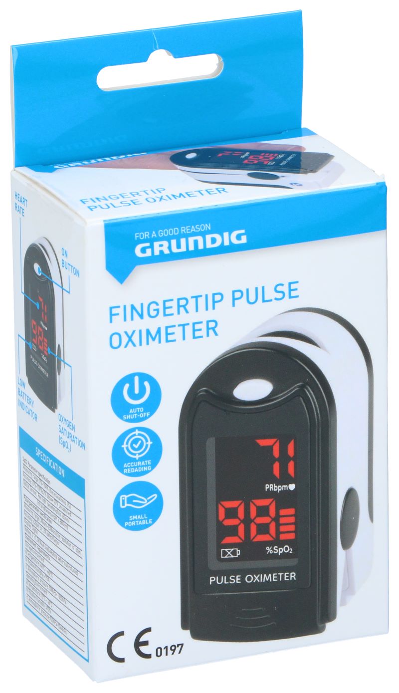 Grundig Oxymètre et tensiomètre au doigt - Dès 4 ans