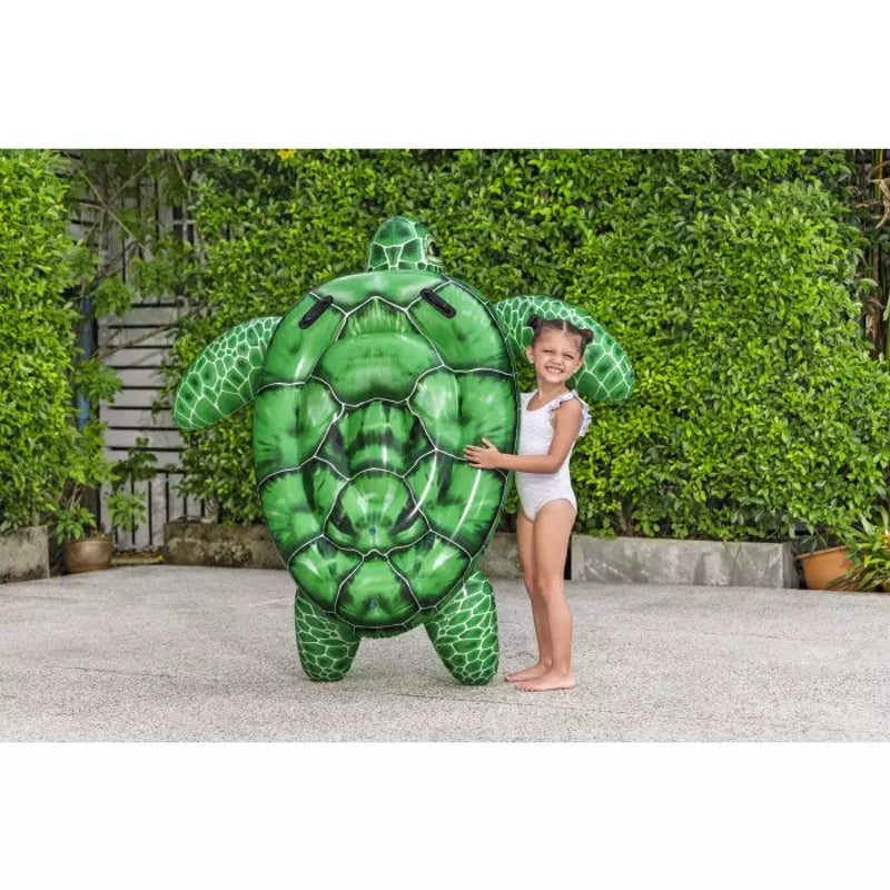 Bestway Tidal Turtle 41472 Bouée gonflable tortue à chevaucher - 153 x 140 x 38 cm