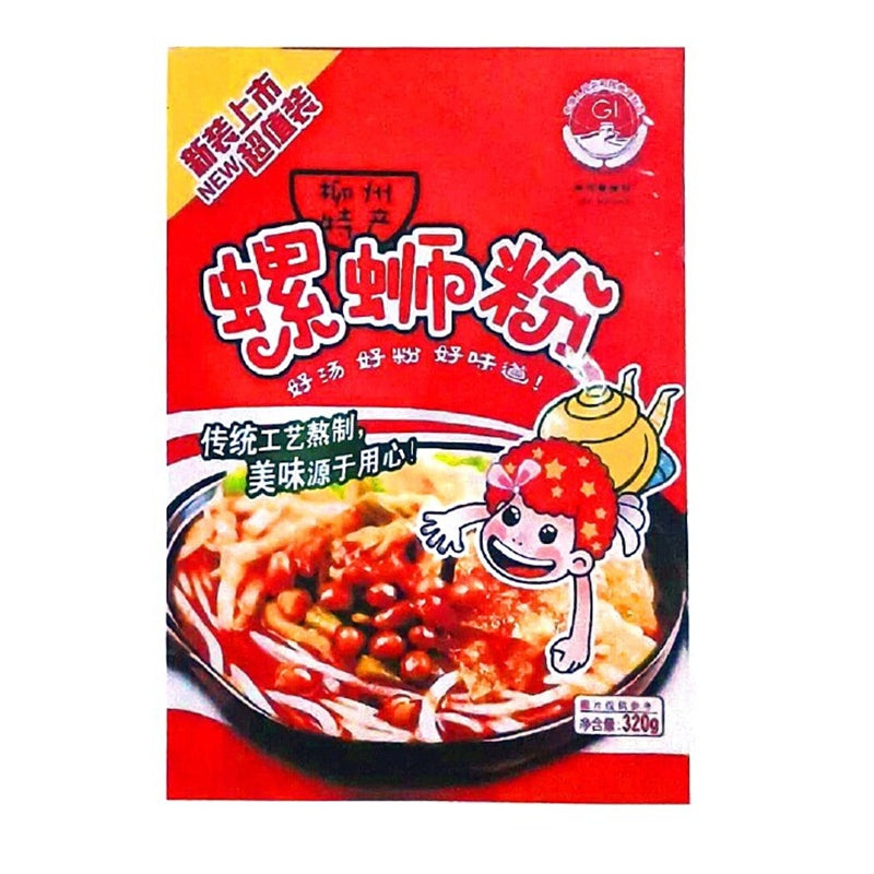 Liuquan Nouilles de riz aux escargots de rivière de Liuzhou - Format économique 320 g