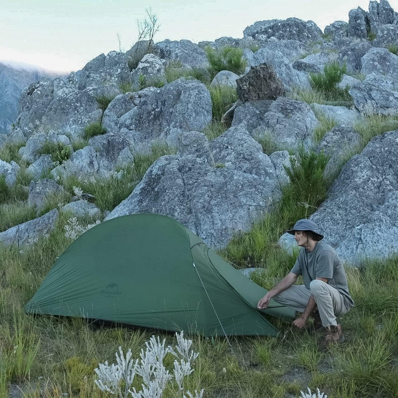 Naturehike Tente dôme légère de camping et randonnée 1 personne