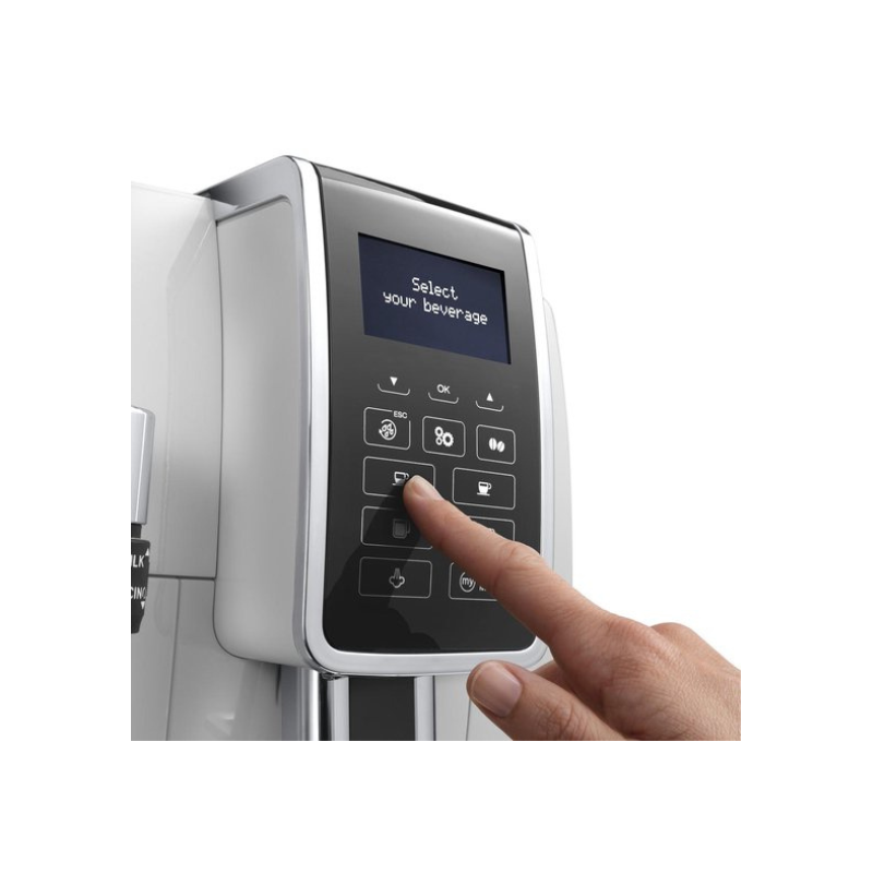 DE‘LONGHI Dinamica ECAM350.35.W Machine à café automatique - Blanc