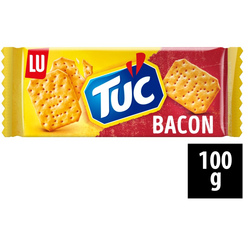 Biscuits Apéritifs TUC LU Saveur Bacon 100 g