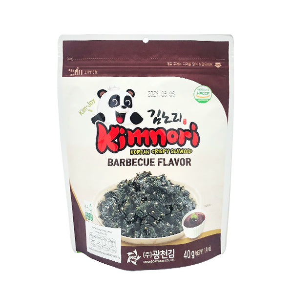 Kimnori Jaban Algues séchées et assaisonnées saveur BBQ - 40 g