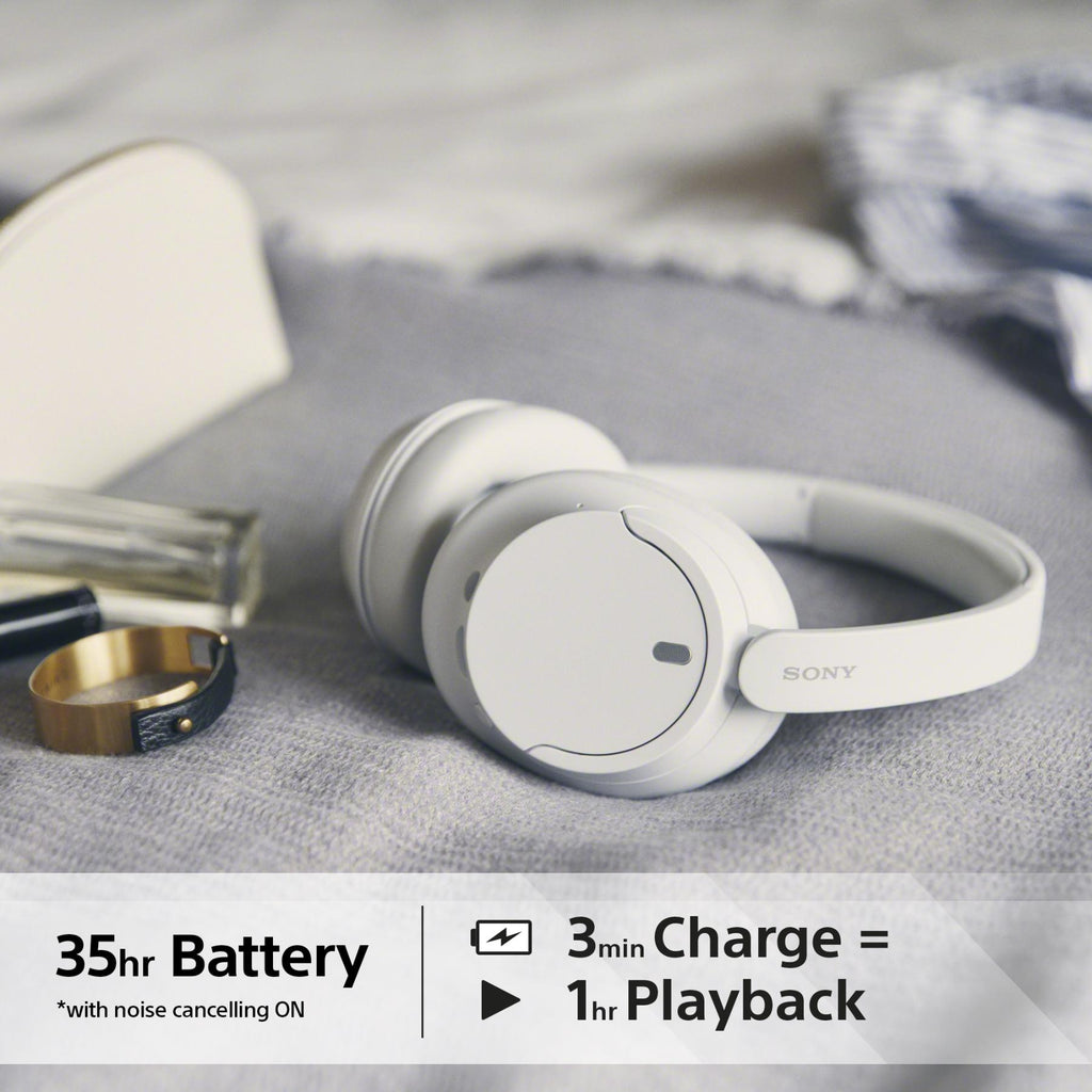 Sony WH-CH720N Casque-micro Filaire et sans fil Serre-tête Appels/musique USB Type-C Bluetooth Blanc