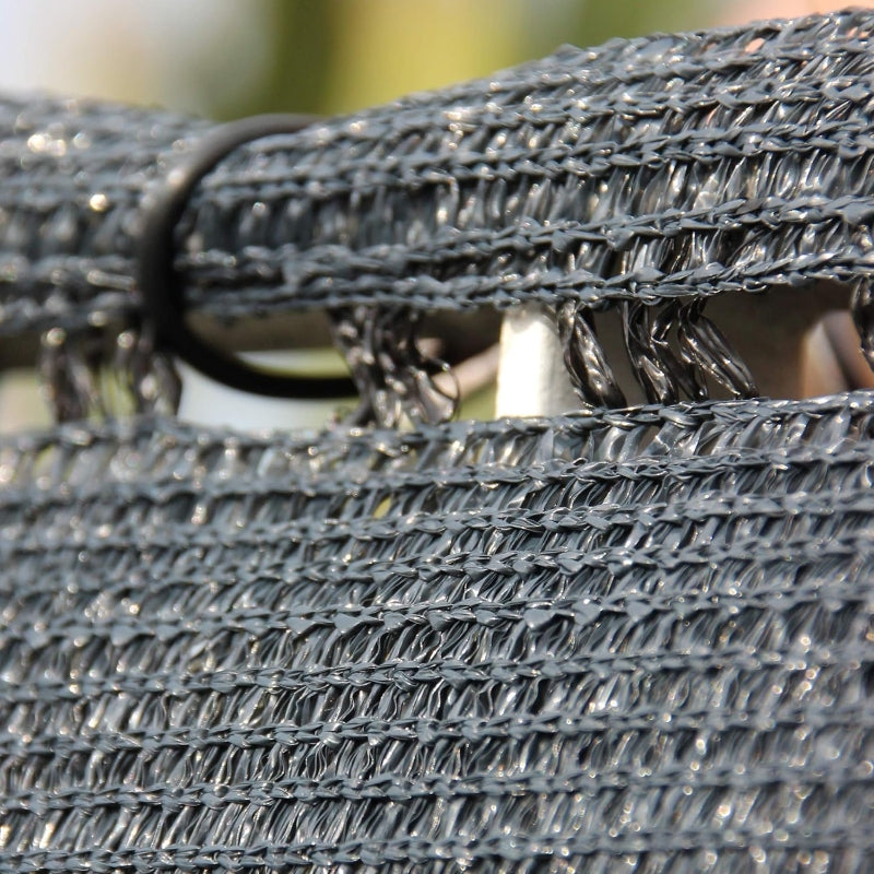 TENAX Coimbra Dark Brise-vue tissé anthracite - 1 m x 50 m